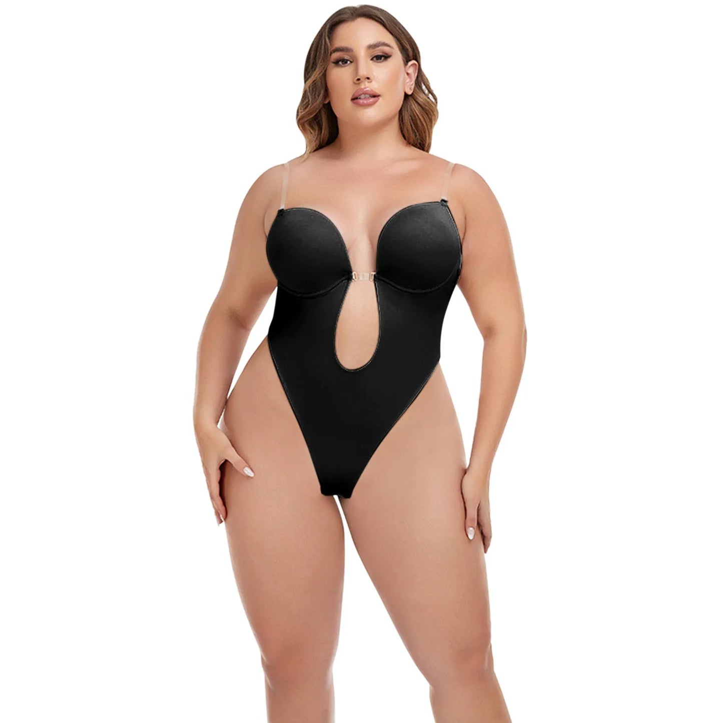 Formivelle Backless Thong Bodysuit Bra