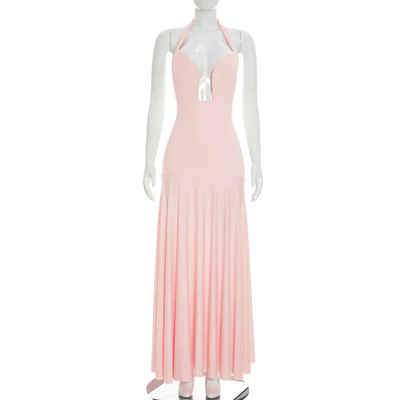 Cyrene Maxi Dress - Blush