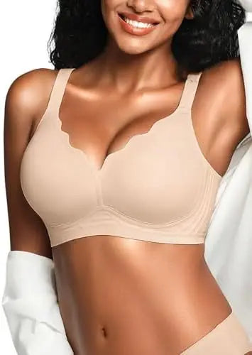 Women's Seamless and Steel-free Gathering Anti-sagging Bra