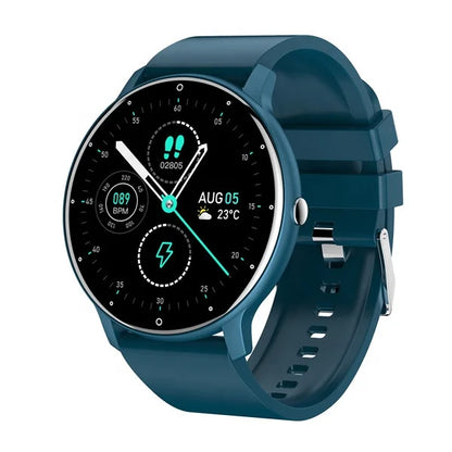 ZL02D Smart Watch – Heart Rate, Blood Pressure & Sleep Tracker for Men & Women