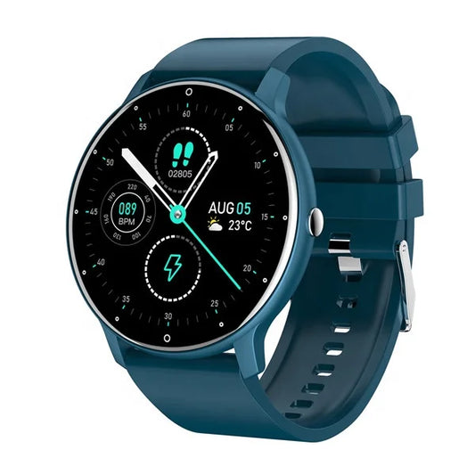 ZL02D Smart Watch – Heart Rate, Blood Pressure & Sleep Tracker for Men & Women
