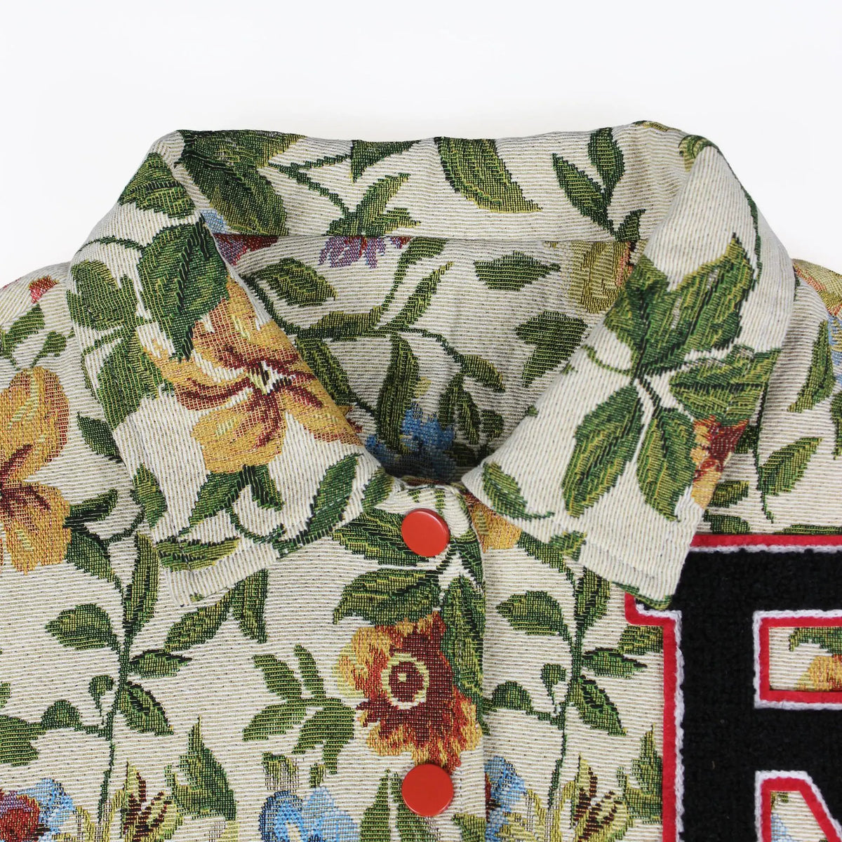 Women's Vintage Digital Print Poncho Jacket – Loose Mandarin Collar