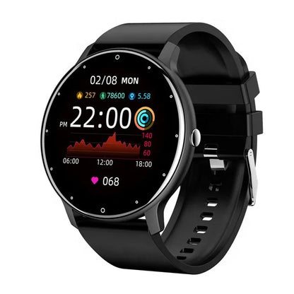 ZL02D Smart Watch – Heart Rate, Blood Pressure & Sleep Tracker for Men & Women