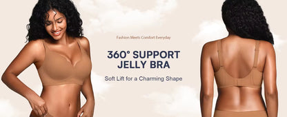 Women's Seamless and Steel-free Gathering Anti-sagging Bra
