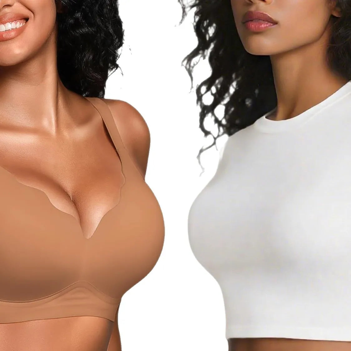 Women's Seamless and Steel-free Gathering Anti-sagging Bra