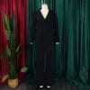 Women's Elegant V-Neck Ruffle Top & Wide Leg Pants Two-Piece Set