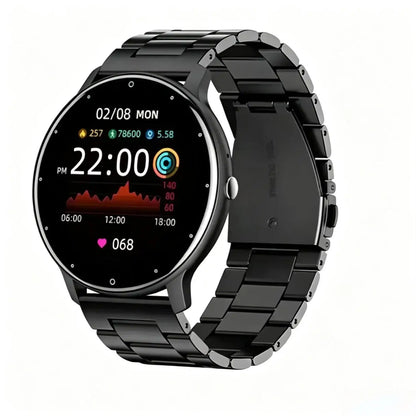 ZL02D Smart Watch – Heart Rate, Blood Pressure & Sleep Tracker for Men & Women