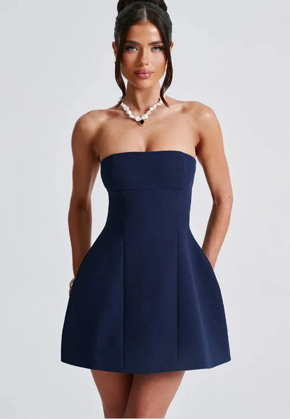 Della Strapless Mini Dress