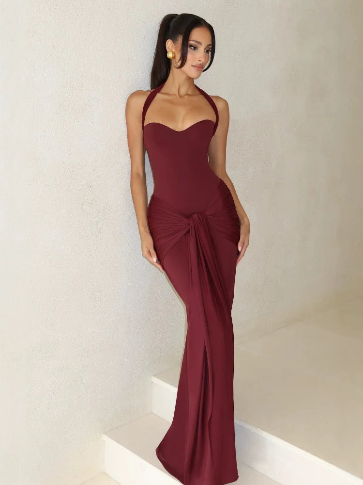 Gia Maxi Dress - Olive
