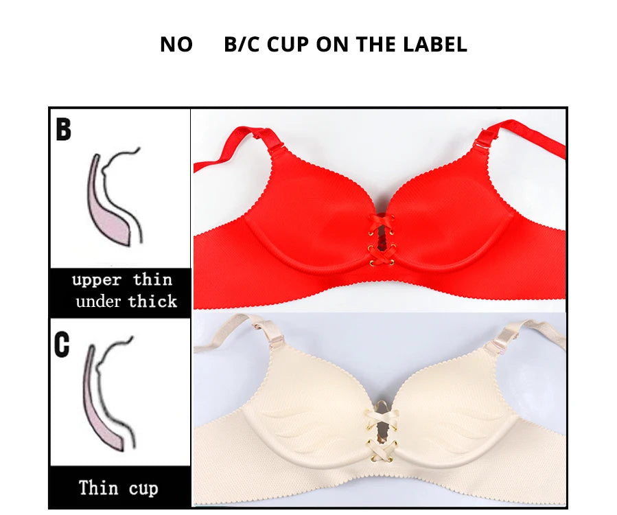 Sexy Seamless Push Up Bra