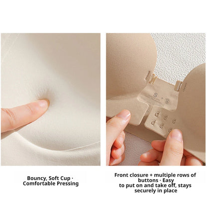💞Seamless Front Closure Bra With Adjustable Straps