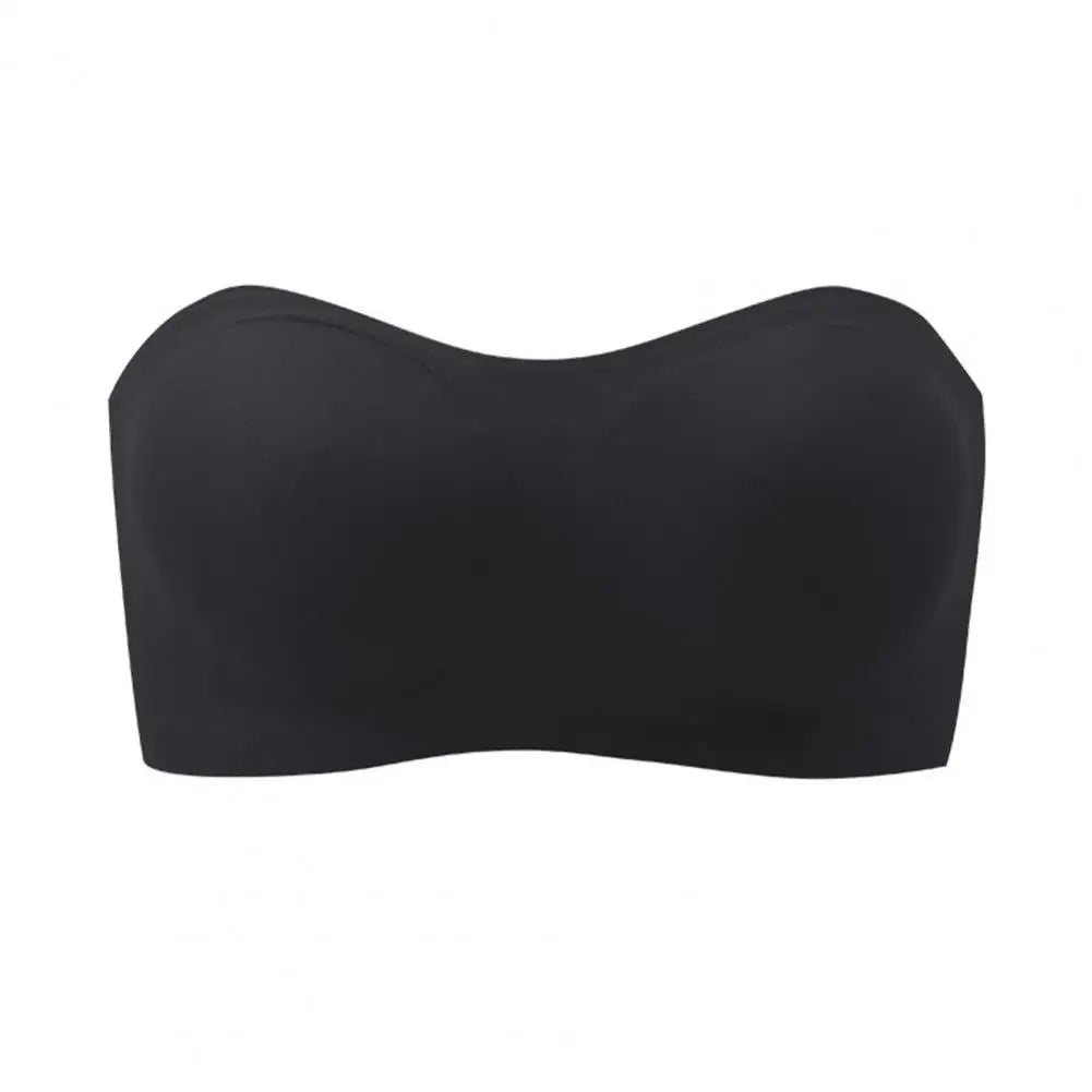 Strapless Push-Up Bandeau Bra | Wireless Padded Tube Bra