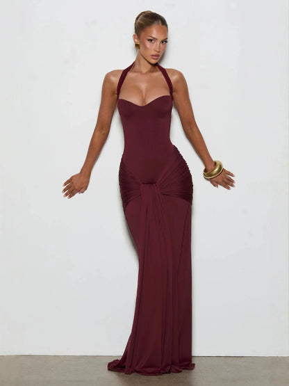 Gia Maxi Dress - Olive