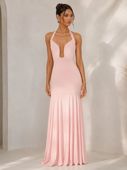 Cyrene Maxi Dress - Blush