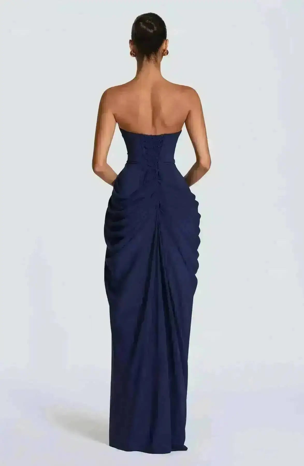 Cyra Maxi Dress - Deep Red