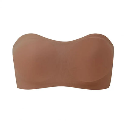 Strapless Push-Up Bandeau Bra | Wireless Padded Tube Bra