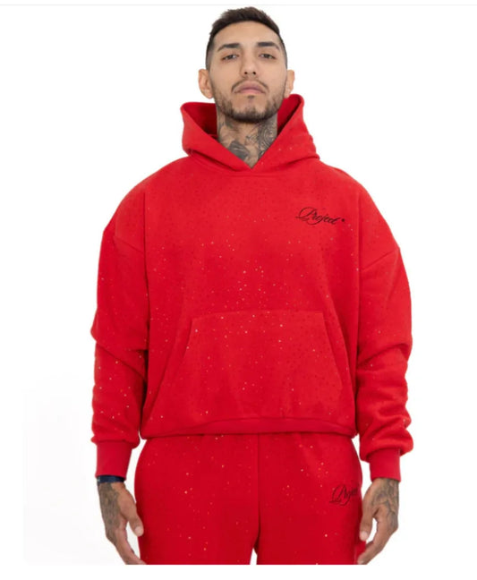 Unisex Rhinestone Hoodie