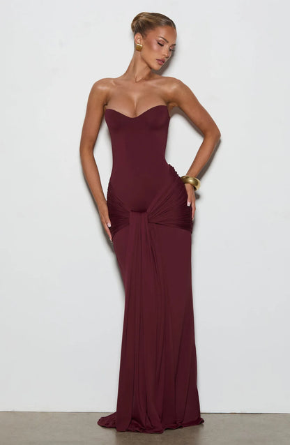 Gia Maxi Dress - Olive