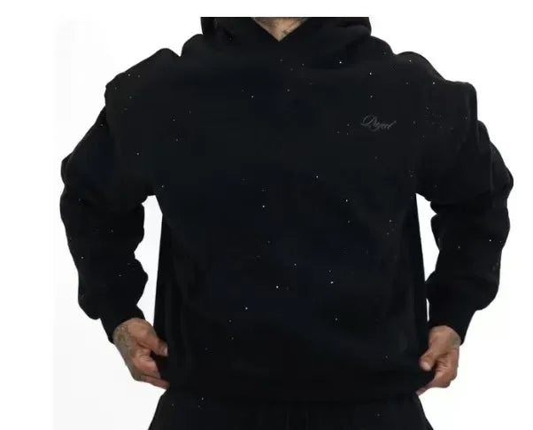 Unisex Rhinestone Hoodie