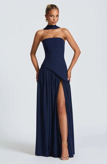 Tullulah Maxi Dress - Deep Olive