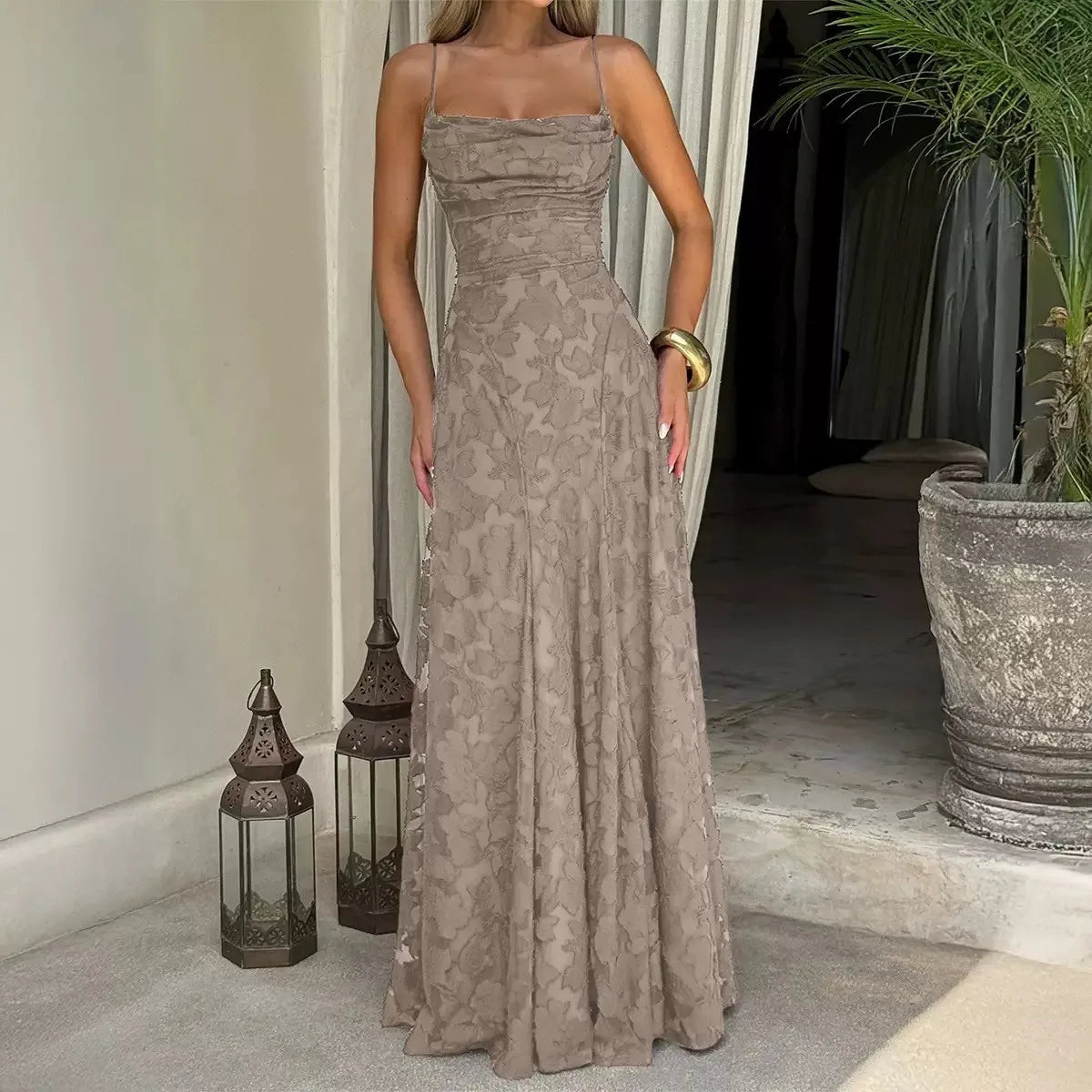 Francis Maxi Dress - Ivory