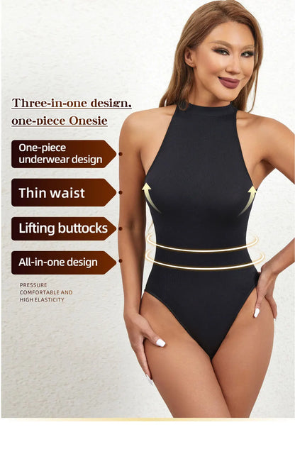 Formivelle Backless Thong Bodysuit Bra