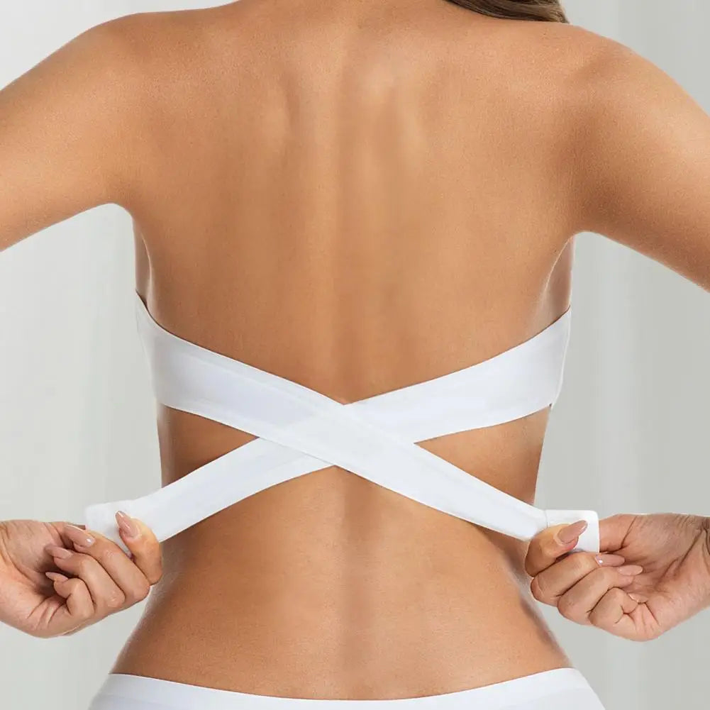 Strapless Push-Up Bandeau Bra | Wireless Padded Tube Bra