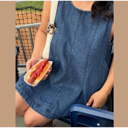 Georgia Blue Denim Top + FREE Matching Shorts
