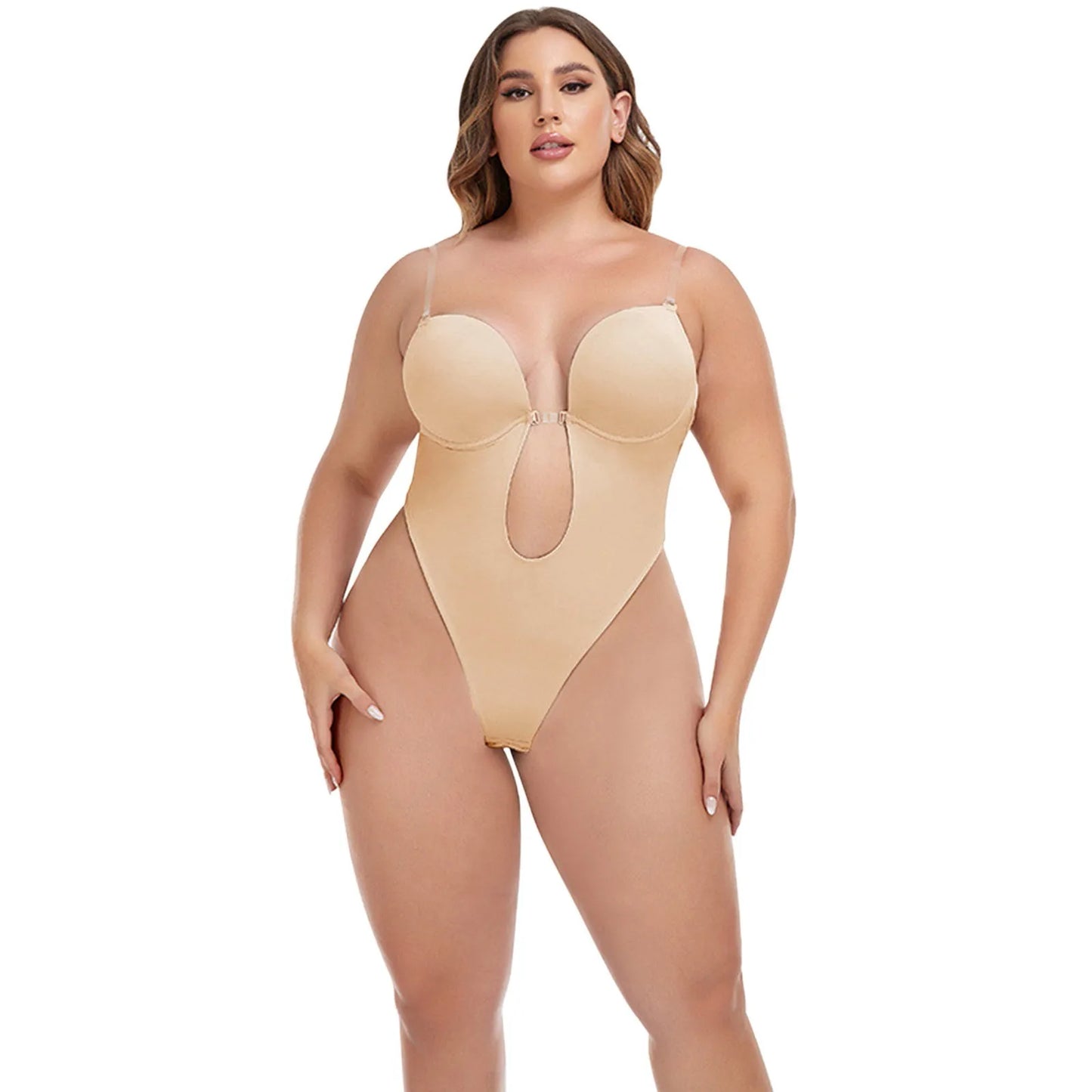 Formivelle Backless Thong Bodysuit Bra