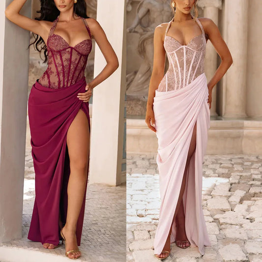 Bonita Maxi Dress - Blush