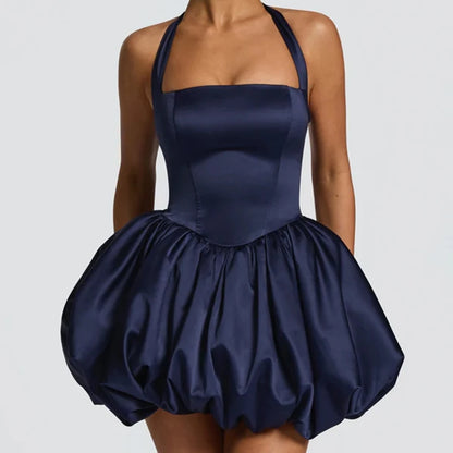 Araminta Mini Dress - Silver
