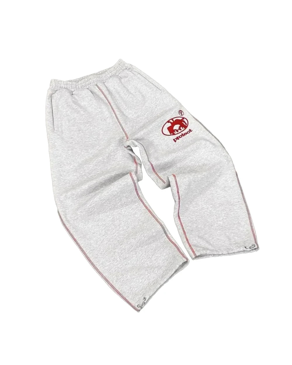 Plaid Patchwork Sweatpants - Unisex