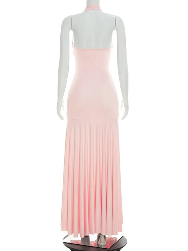 Cyrene Maxi Dress - Blush