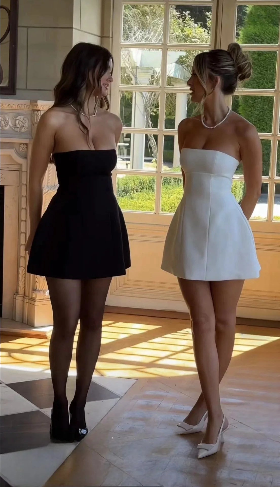 Della Strapless Mini Dress