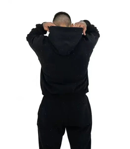 Unisex Rhinestone Hoodie