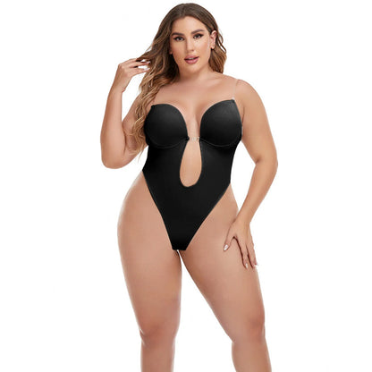 Formivelle Backless Thong Bodysuit Bra