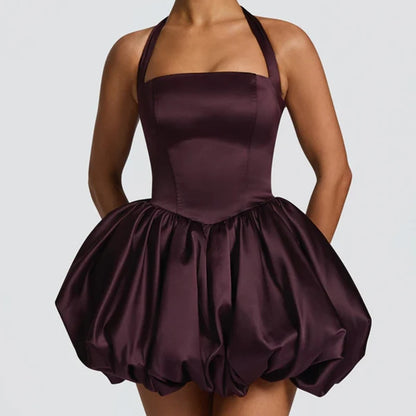 Araminta Mini Dress - Silver