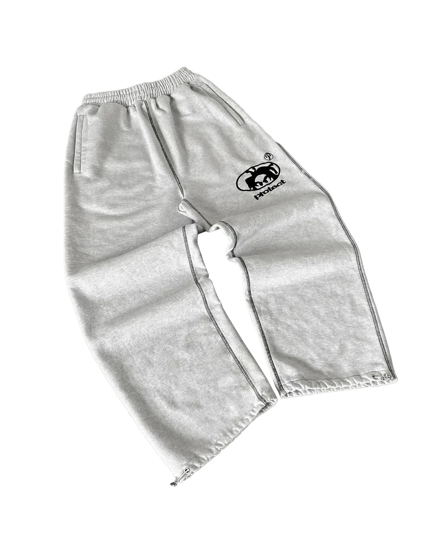 Plaid Patchwork Sweatpants - Unisex