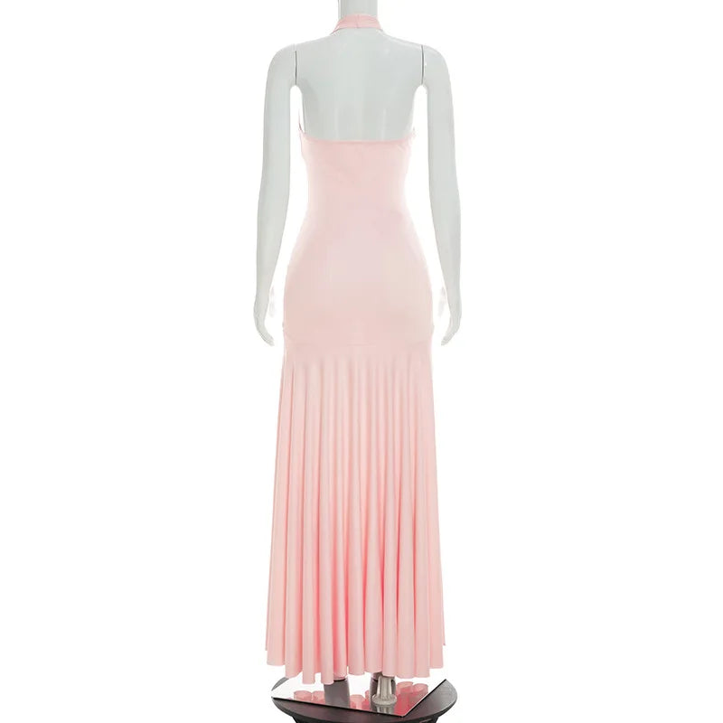 Cyrene Maxi Dress - Blush
