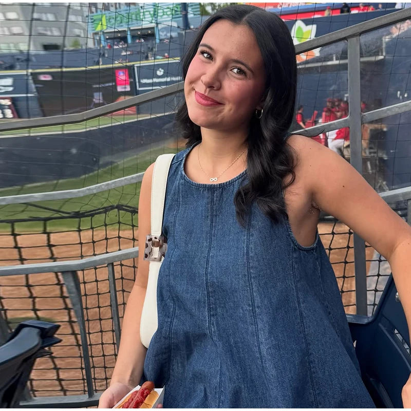Georgia Blue Denim Top + FREE Matching Shorts