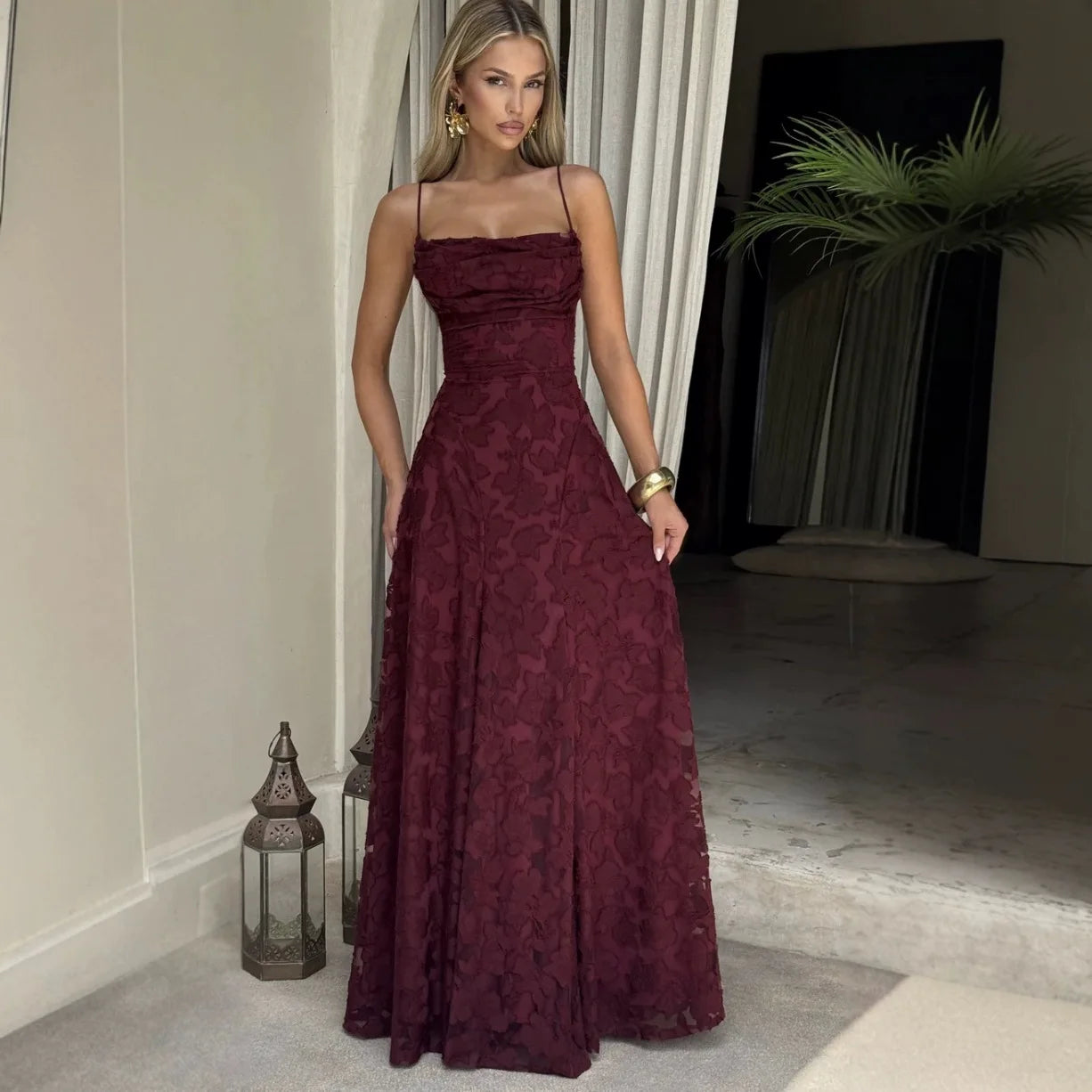 Francis Maxi Dress - Ivory