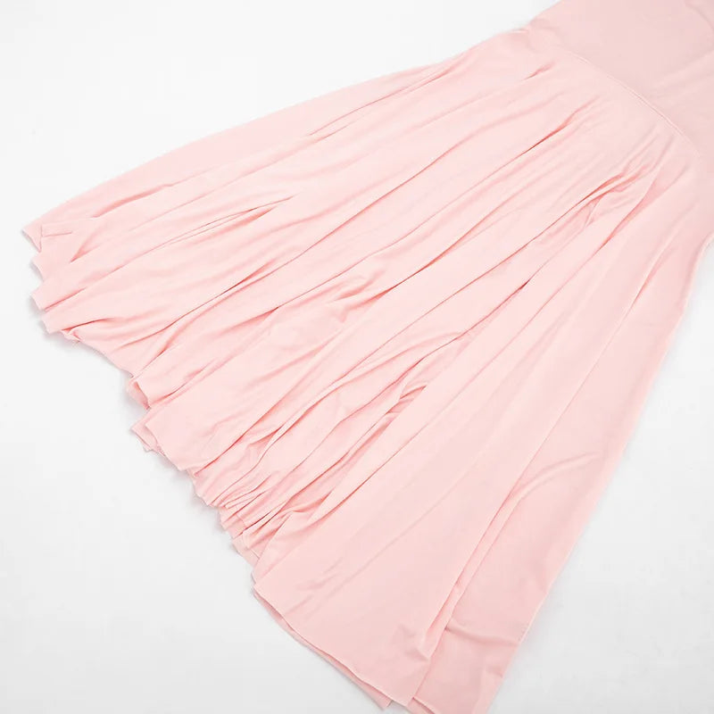 Cyrene Maxi Dress - Blush