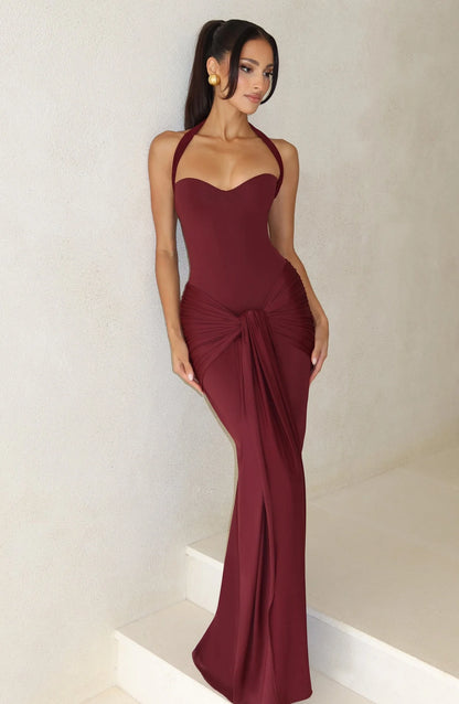 Gia Maxi Dress - Olive