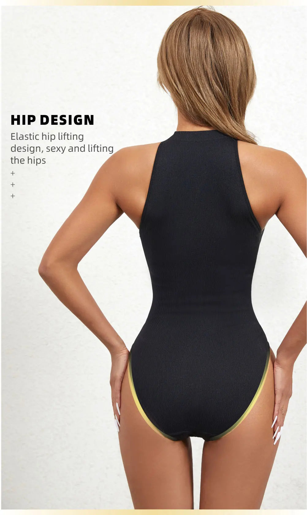 Formivelle Backless Thong Bodysuit Bra